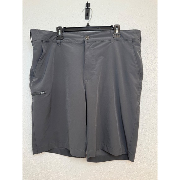 Lee Tri-Flex Performance Series Gray Shorts Mens Size 40 Casual - Picture 1 of 4